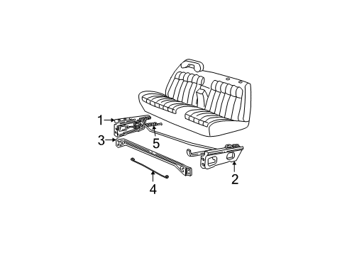 1998 Chevy K1500 Tracks & Components Diagram 3 - Thumbnail