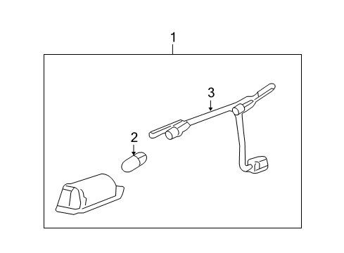 2013 Chevy Camaro License Lamps Diagram