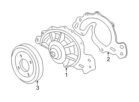 1997 Buick Regal Water Pump Diagram