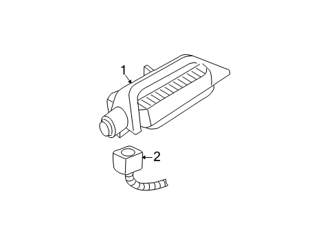 1999 Buick Century High Mount Lamps Diagram