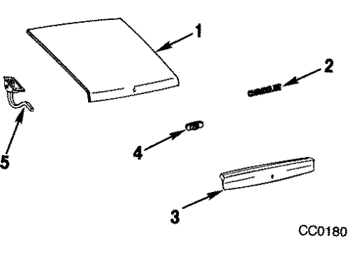 1984 Chevy Citation II Lift Gate Diagram