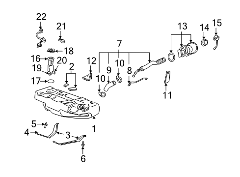 2001 Pontiac Bonneville Oil Pressure Sending Unit Diagram for 12677838