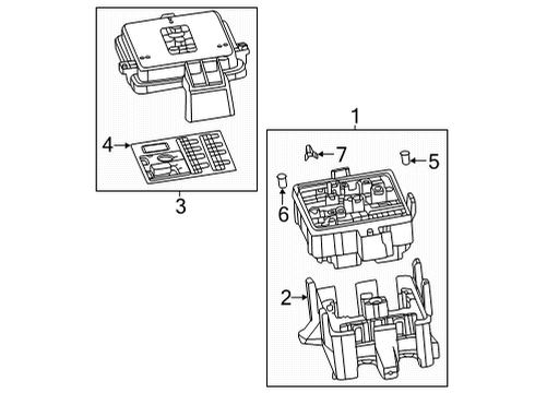 2024 GMC Hummer EV SUV Fuse Box Diagram