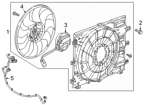 2025 Chevy Equinox Cooling Fan Diagram