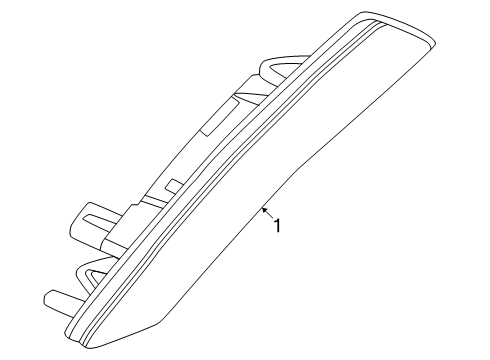 2024 Chevy Equinox EV Side Marker Lamps Diagram
