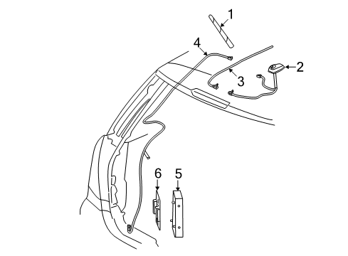 2013 Chevy Captiva Sport Base Diagram for 20790068
