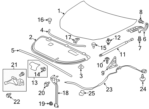 2009 Chevy Traverse Lock Diagram for 20941472