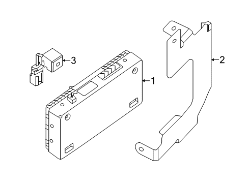 2015 Chevy City Express Module Diagram for 19317254