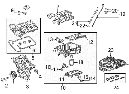 2022 Chevy Camaro Engine Parts Diagram 2 - Thumbnail