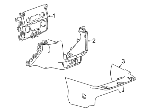 2021 Chevy Tahoe Instrument Panel Components Diagram 2 - Thumbnail