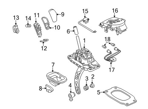2008 Pontiac G8 Lower Cover Diagram for 92191385