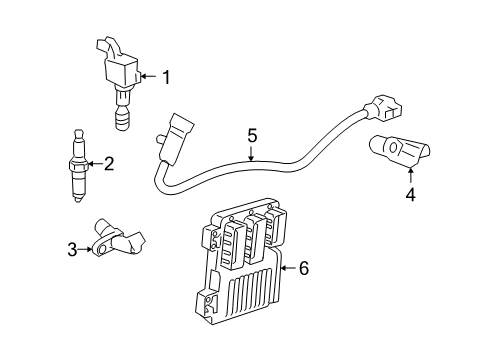 2008 Saturn Aura Ignition System Diagram 2 - Thumbnail