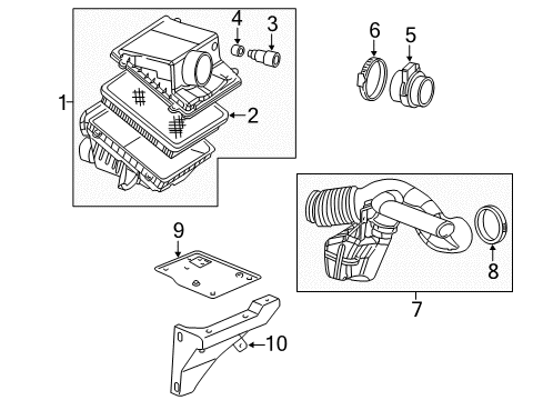 2004 Chevy Tahoe Air Intake Diagram
