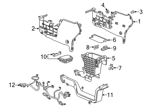 2023 Chevy Equinox Center Console Diagram 2 - Thumbnail