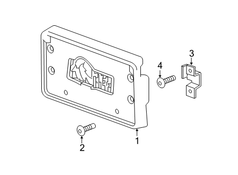 2019 Chevy Colorado Bumper & Components - Front Diagram 3 - Thumbnail