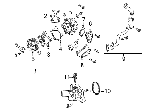 2016 Chevy Cruze Water Pump Diagram 2 - Thumbnail