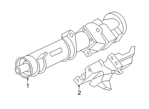 1999 Pontiac Grand Am Steering Column Assembly Diagram