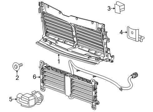2024 Chevy Tahoe Front Panel Diagram
