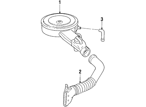 1984 GMC S15 Jimmy Air Inlet - Air Diagram 2 - Thumbnail