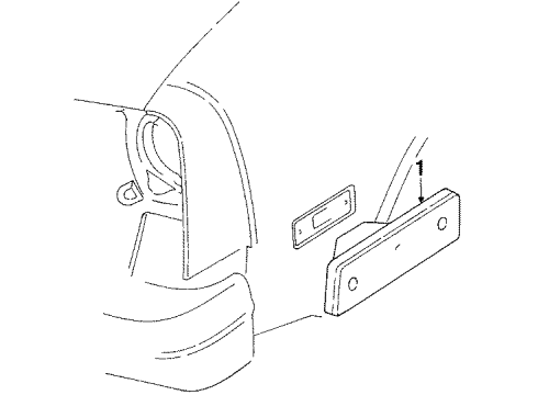 1984 Chevy Chevette Side Marker Lamps Diagram