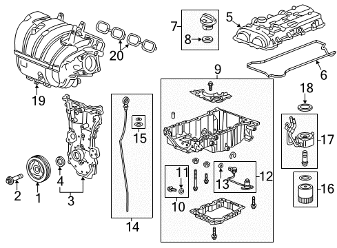 2016 Cadillac ATS Intake Manifold Diagram 2 - Thumbnail