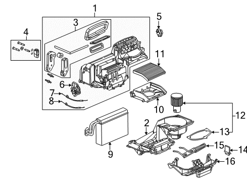 2003 Saturn Ion Air Conditioner Diagram 3 - Thumbnail