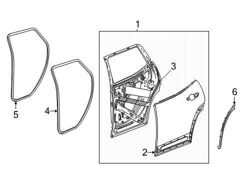 2025 Chevy Equinox Door & Components Diagram 2 - Thumbnail