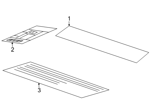 2006 Saturn Ion Information Labels Diagram