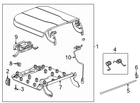 2025 Chevy Suburban Center Console Diagram 2 - Thumbnail
