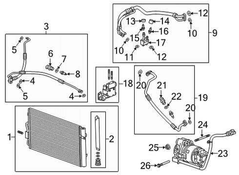 2022 Chevy Bolt EUV Pressure Relief Valve Diagram for 42502603