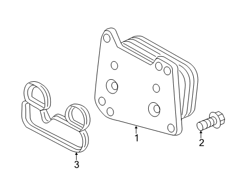 2016 Chevy Malibu Oil Cooler - Belts Diagram 2 - Thumbnail