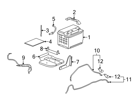 2009 Chevy Corvette Battery Diagram 2 - Thumbnail