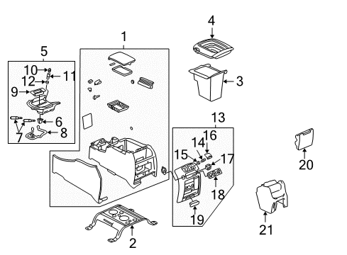 2002 Cadillac Escalade Element, Driver Side Diagram for 88935456