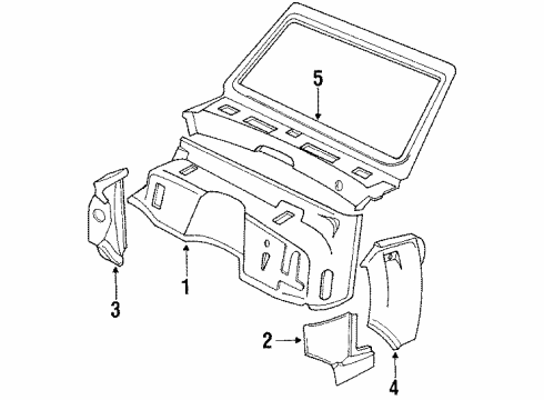 1985 Chevy K5 Blazer Cowl Diagram