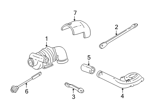 1998 Chevy C1500 Turbocharger Diagram