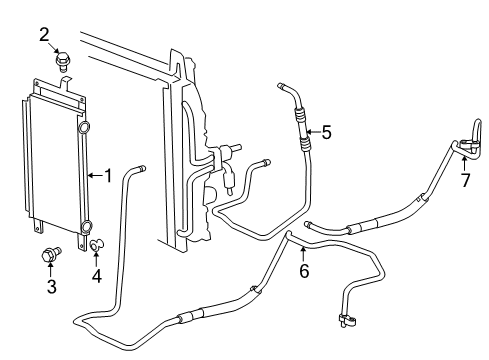 2014 Chevy Impala Limited Trans Oil Cooler Diagram