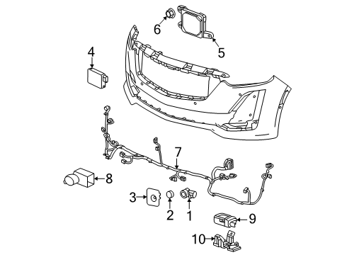 2025 Cadillac CT5 Cruise Control System Diagram 3 - Thumbnail