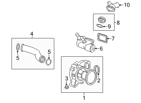 2007 Saturn Vue Water Pump Diagram 2 - Thumbnail