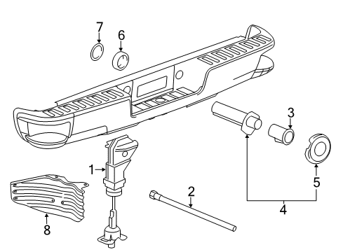 2016 Chevy Silverado 2500 HD Guide Tube Diagram for 15078834