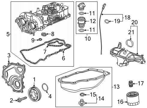 2025 Buick Encore GX Engine Parts Diagram 2 - Thumbnail