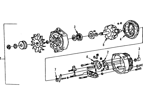 1987 Chevy Monte Carlo Alternator Diagram