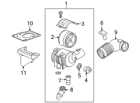 2007 Chevy Silverado 2500 HD Powertrain Control - Air Diagram 3 - Thumbnail