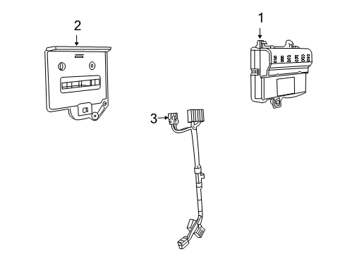 2009 Pontiac G8 Communication System Components Diagram