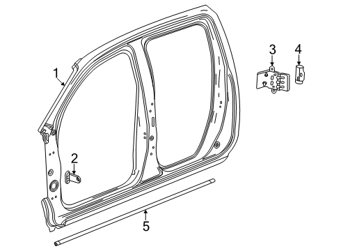 2023 Chevy Colorado Uniside Diagram