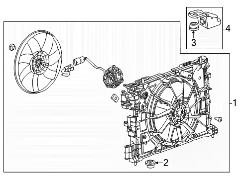2025 Chevy Blazer EV Cooling Fan Diagram 2 - Thumbnail
