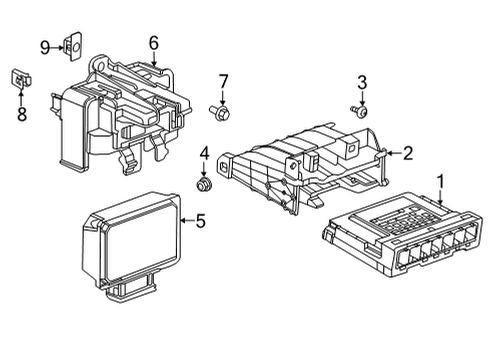 2023 Buick Encore GX Torque Converter Diagram for 13510484