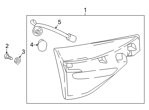 2022 Buick Enclave Bulbs Diagram