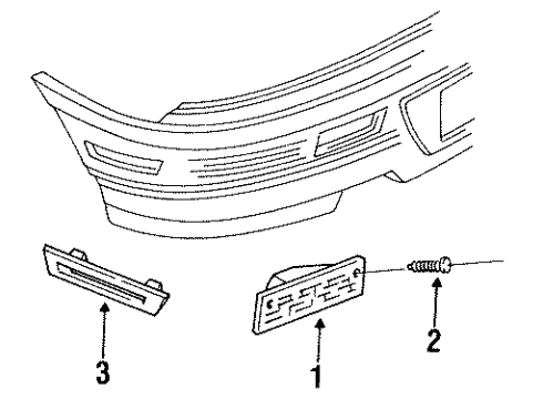 1993 Pontiac Grand Am Backup Lamps Diagram