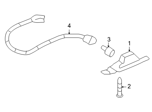 2009 Saturn Sky License Lamps Diagram