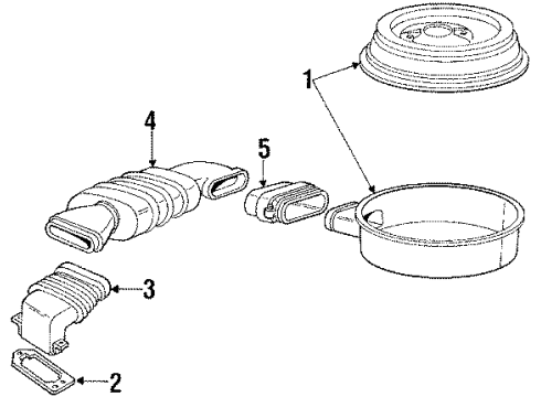 1986 Chevy G20 Air Intake Diagram 2 - Thumbnail
